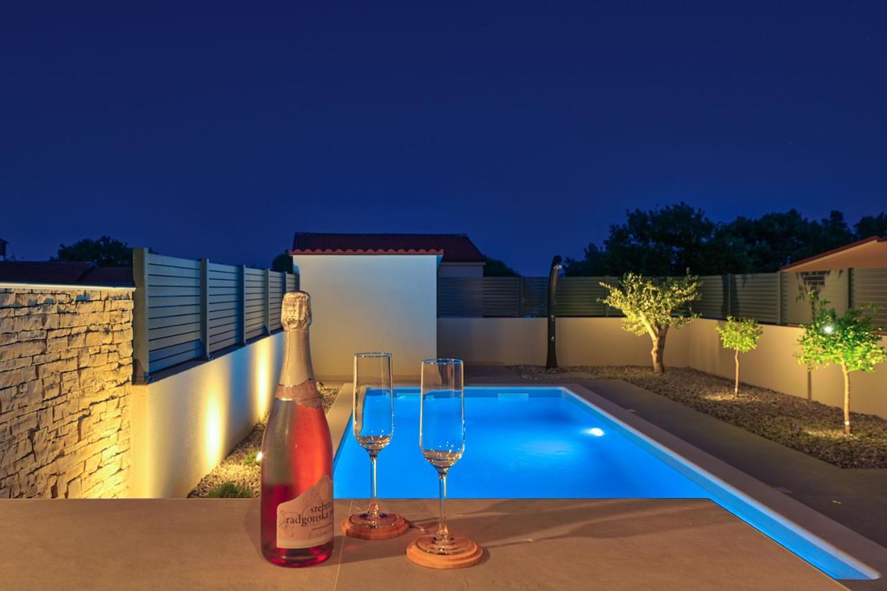Apartment Zala With Private Pool Лижнян Экстерьер фото